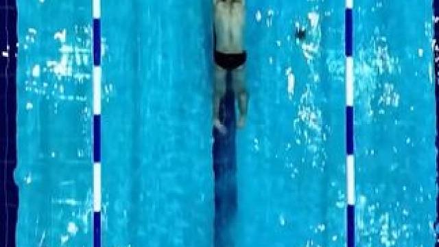 五个游泳跳水出发动作‍♀️你觉得哪个更优秀！ #游泳训练 #游泳 #游泳跳水出发 #跳发