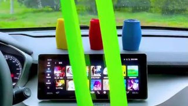 有车的朋友别错过这款四季通用#汽车硅胶方向盘套 颜色鲜艳，防滑防汗，冰冰凉凉的可舒服 了#方向盘套 