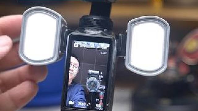 大疆Pocket3磁吸补光灯，可变色温可调亮度#大疆pocket3 #大疆pocket3配件#数码科