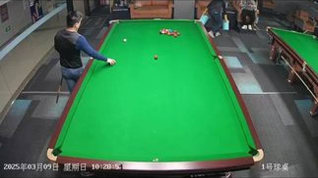 还得练 #斯诺克 #五分点