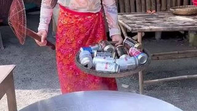 罐头肉 #农村美食记录生活 #我的农村生活 #我的乡野山居生活 #舌尖上的美食 #体验原生态美食的乐