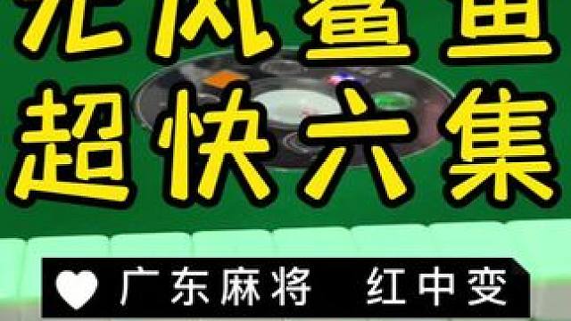 牌旺码也旺，“鲨”疯啦 #广东麻将 #麻将治百病 #红中麻将