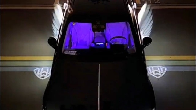 原来她说的天使之翼是迈巴赫上的