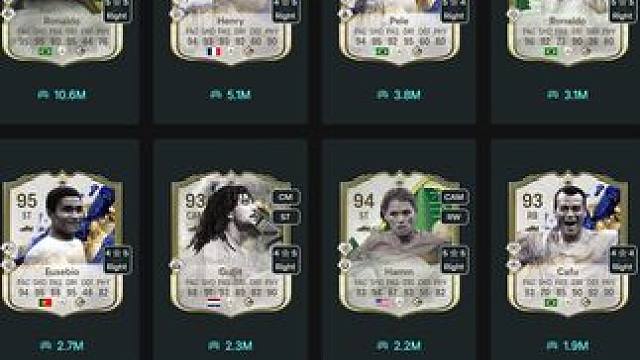 【FC25】每周摸奖展示--87+混合传奇挑选（无基础） 87+混合传奇挑选，虽然没有基础传奇，但是