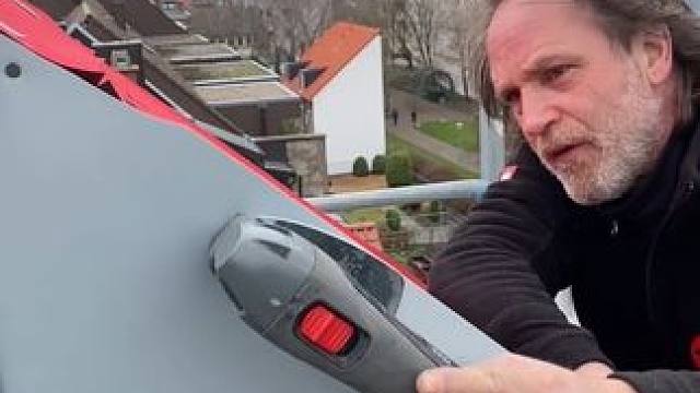 德国屋顶施工建设。#施工工艺 #匠心精神 #施工