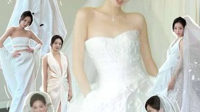 试纱初体验！选择困难症大发作！ #婚纱 #vlog #备婚