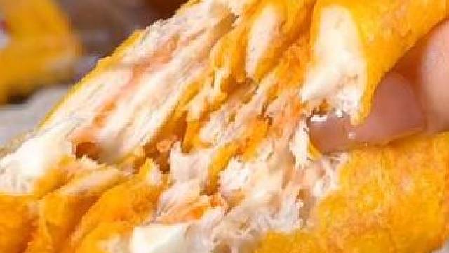 吐司面包制作过程#吐司面包 #蛋皮吐司 #蛋皮肉松面包