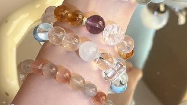 春日好看百搭的水晶谁还没有拥有呀～ #水晶 #水晶手链 #饰品 #种草 #仙女必备