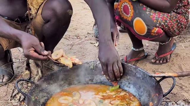哈扎比部落灵魂美食