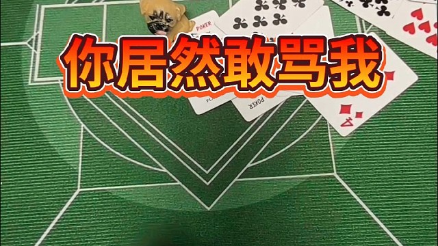 你居然敢骂我。
