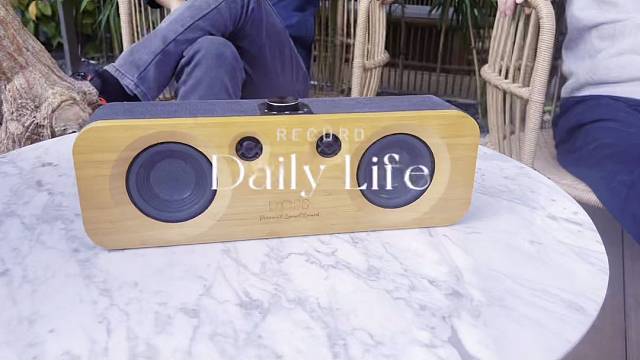 DOSS声浪原木居家蓝牙音箱