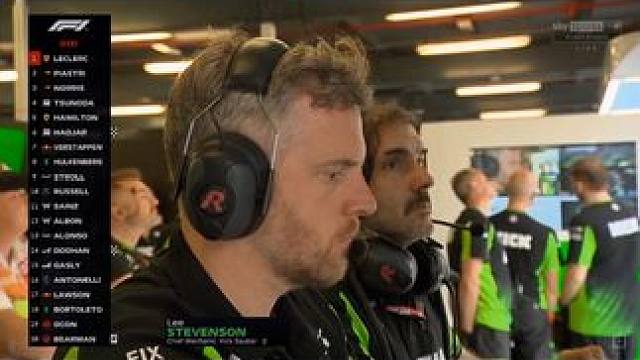 绿色车队一如既往的 #2025F1澳大利亚大奖赛 二练博托莱托第18名，贝尔曼因为修车没参加二练，博