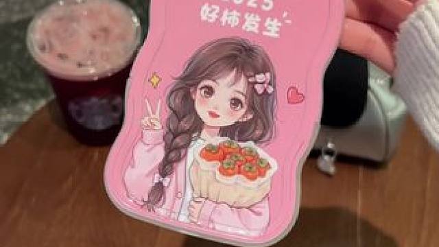 心想事成～好事发生～没有烦恼～双支架，带来好运气的手机壳呀～ #可爱风 #镜头支架手机壳 #苹果手机
