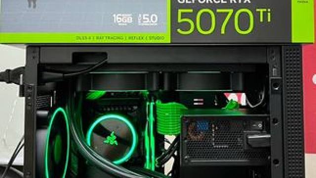 14600KF➕5070TI一万多预算雷蛇ITX信仰主机 #diy电脑 上海买电脑，DIY电脑，实体