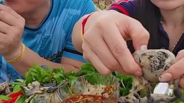 泰国特色美食 #泰国林蛙#泰国美食 #东南亚美食#萤火计划#内容启发搜索