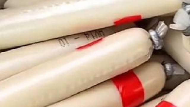 原来鳕鱼肠里真的有鳕鱼肉#鳕鱼肠