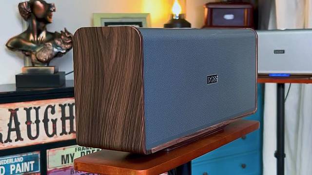 每一个独处时光都很治愈 DOSS声浪原木居家音箱