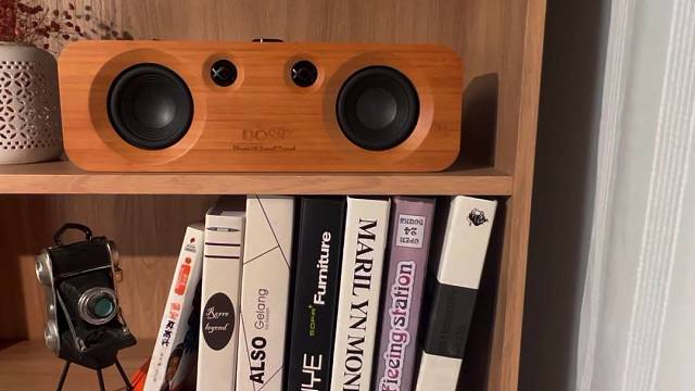 竹木还原更多音质细节 DOSS声浪居家蓝牙音箱