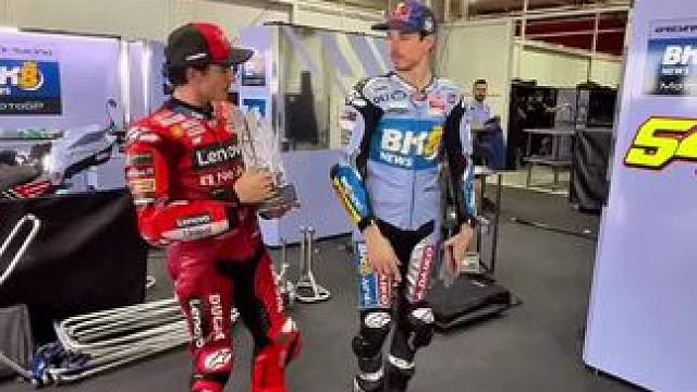 “恭喜兄弟俩再次包揽一二带回”#motogp #摩托车比赛 #马奎斯 #马奎兹 #杜卡迪