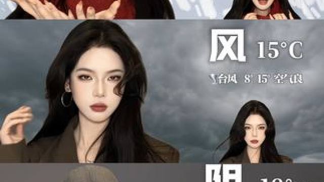 请选择你的天气女友 #转场 #反差 #变装 #妆容