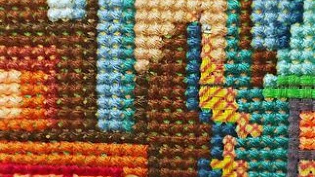 江南古韵日常打卡#十字绣爱好者 #爱阁十字绣 #十字绣