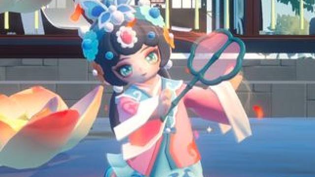 她唱着他乡遇故知，一步一句是相思~#元梦之星 #元梦之星真相之夜赛季#梨园新韵国潮焕新#梨园新蕊锦翎