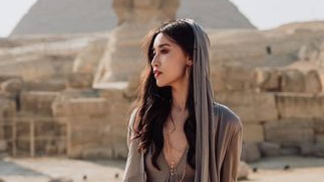 没有人能在这首BGM里打败埃及  #交换世界计划 #转场 #变装 #埃及 #金字塔