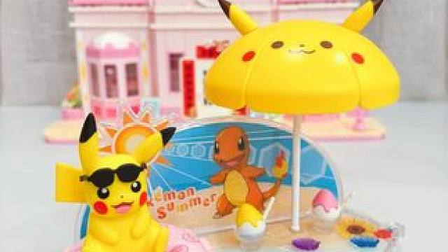 快来和皮卡丘和它的朋友们一起玩吧！ #我的玩具分享 #大人也要玩玩具 #微缩场景 #精灵宝可梦 #皮