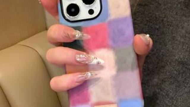 小众ins风个性彩色格纹手机壳壳，搭配春夏季衣服很nice呀 #小米手机壳 #oppo手机壳 #华为