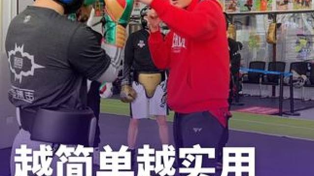 越简单越实用，左右直拳后的躲闪 #拳击 #零基础学格斗 #拳击训练 #拳击教学 #干货分享