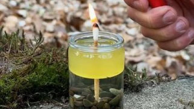 不花钱的氛围灯 #露营报告 #露营技巧报告