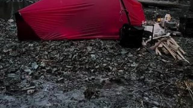 林中一抹红 #露营报告