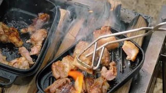 露营烧肉 #露营报告