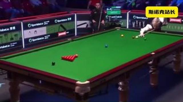 #斯诺克 裁判：你们玩得到是开心，我累呀～