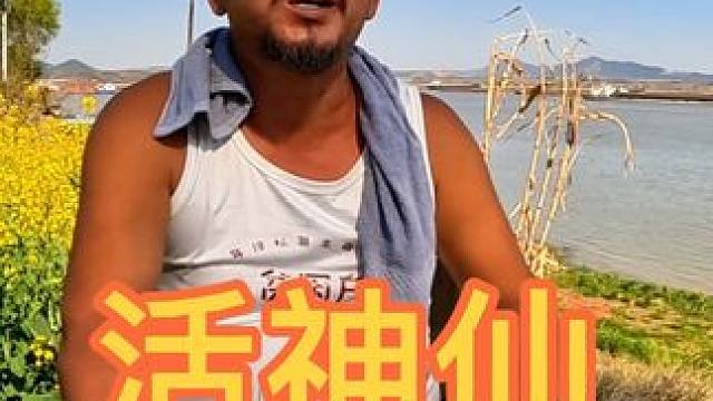 神仙老沙露营长江北岸，景色秀美吃啥都香#穷游 #流浪