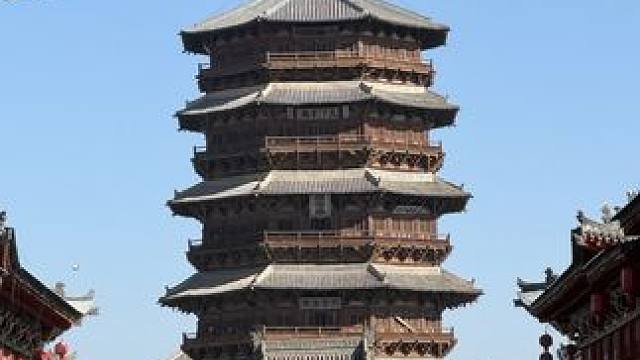 #东方美学 #保持热爱奔赴山海 #古建筑 #山西 #大同 
如果古建筑会说话
—应县木塔