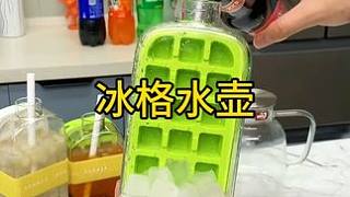 冰格水壺 冰格水壺 既是個(gè)冰格，也是個(gè)水壺，一壺兩用，簡直不要太好用 #冰格模具  #夏日必備  #