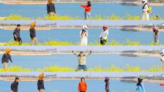 每个人都是自己人生的主角，喊上你的好友快一起拍！#机车摄影 #女骑  #旅行推荐官 #是时候去拍春日