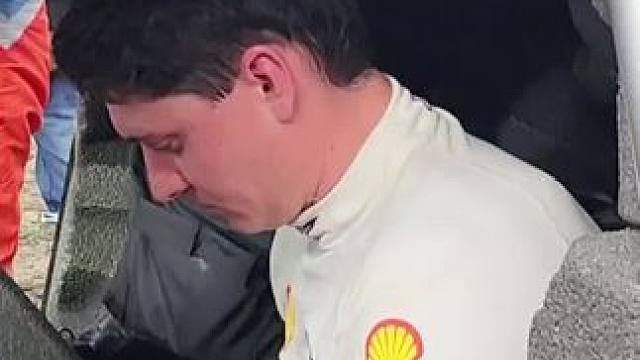 现代车队机械故障，车手福莫尔惨遭重创#wrc拉力赛