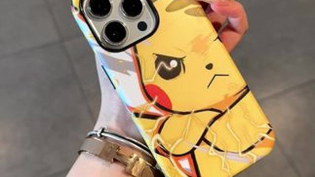 又酷又可爱的皮卡丘手机壳壳太喜欢啦！色彩非常适合春夏季！ #菲林手机壳 #华为手机壳 #苹果手机壳 