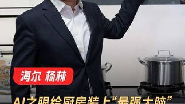 海尔厨电杨林：真正的智能不是等人下指令，而是根据需求主动服务#引领全嵌智慧厨房