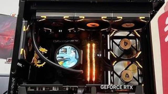 9800X3D➕5090D四万预算微星全家桶海景房 #diy电脑 上海买电脑，DIY电脑，实体店组装