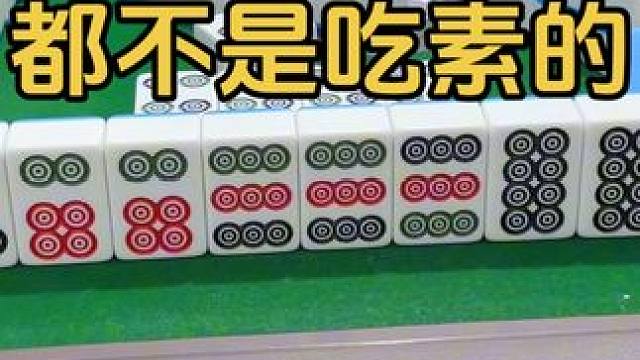 都不是吃素的 #小麻将解心宽 #麻将麻将抖起来 #这麻将是非打不可吗 #是时候展现真正的技术了 #这