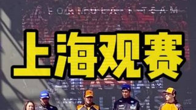 现场观赛的感觉真是不一样，很震撼！#赛车 #f1 #赛道 #f1上海大奖赛