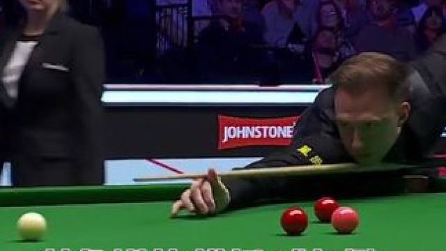 特鲁姆普“横扫”凯伦威尔逊，一剑封喉上演极限逆转，准度逆天了 #斯诺克 #台球  #特鲁姆普 #凯伦