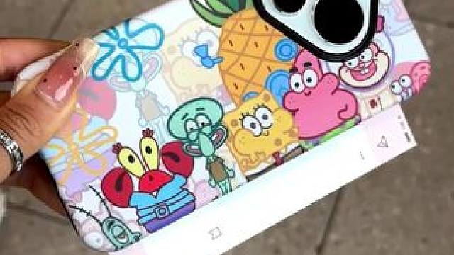 海绵宝宝和他的小伙伴们以及凯蒂家族来咯，好可爱的手机壳壳呀 #菲林手机壳 #华为手机壳 #苹果手机壳