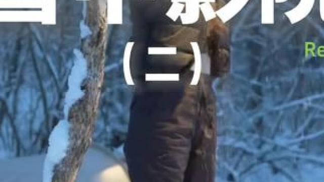 雪中影院（二）雪中观影感觉不错哦，都来试试吧~#露营 #助眠 #解压 #冬季露营 #户外露营