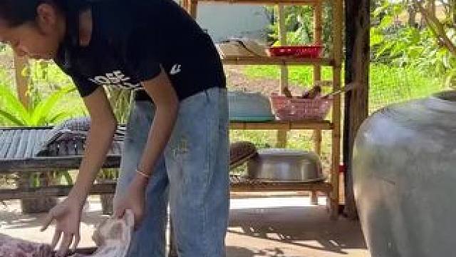 东南亚乡村美食 #东南亚美食#舌尖上的味道 #夏天的味道 #内容启发搜索 #农村美食记录生活