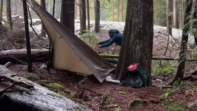 雨天露营煮个面 #露营报告