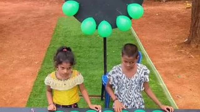 玩游戏#农村孩子的乐趣 #儿童乐趣 #解压视频 #真会玩 #太好玩了